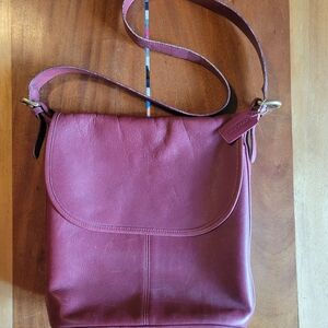 Vintage Burgundy Coach Whitney bag
